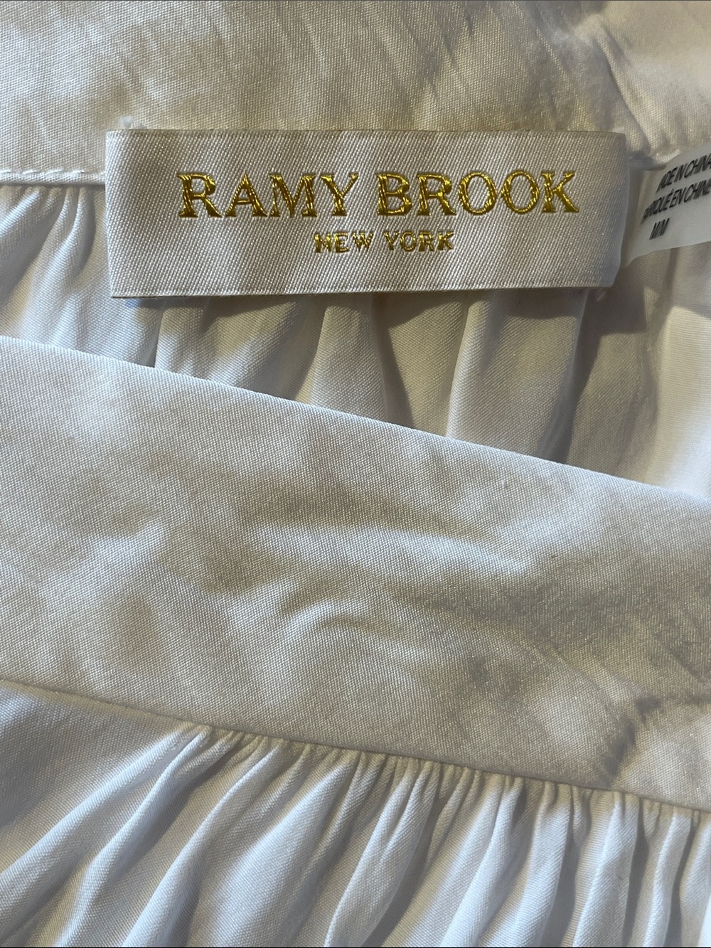 Ramy Brook lightweight one shoulder tank top - Picture 4 of 4
